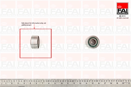 Deflection Pulley/Guide Pulley, timing belt
